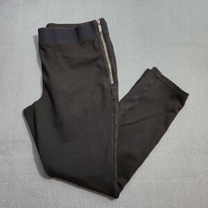 WHBM Women 12 Black Mid Rise The Skinny Ankle Stretch Pants